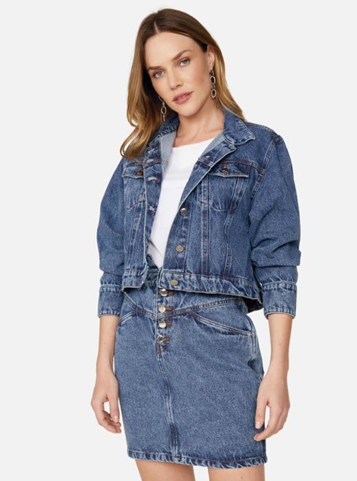 Saia Jeans